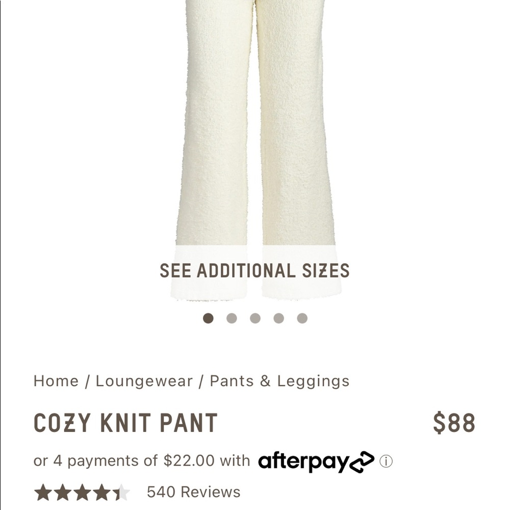 NWOT Skims loungewear cozy line. Ordered the wrong size. Color- Bone